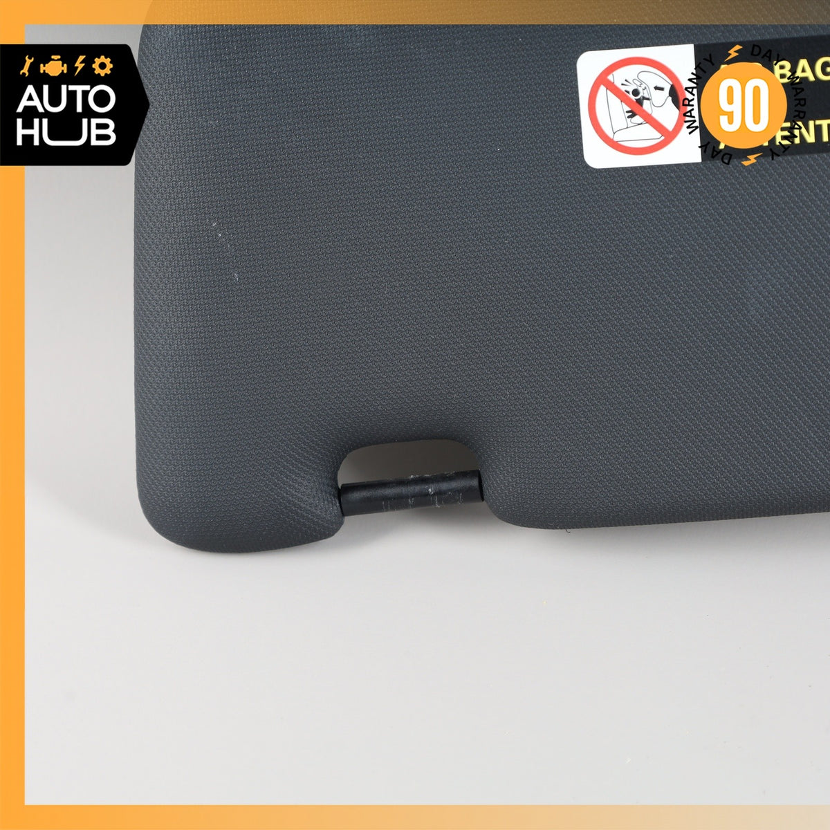 16-18 Audi 8V A3 E-Tron Right Side Sunvisor Sun Visor Black OEM - photo 12
