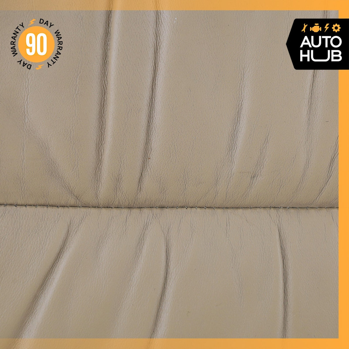 05-10 Porsche Cayenne 955 Front Right Side Seat Lower Cushion Leather Beige OEM - photo 9