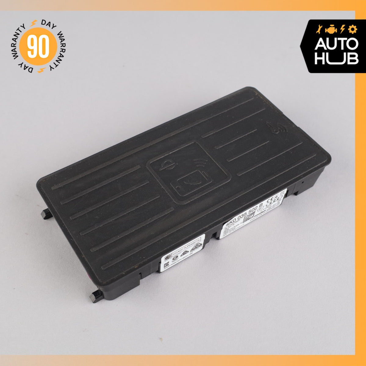 Audi B9 S5 Center Console Wireless Charging Control Module Unit 4K0035502B OEM - photo 1
