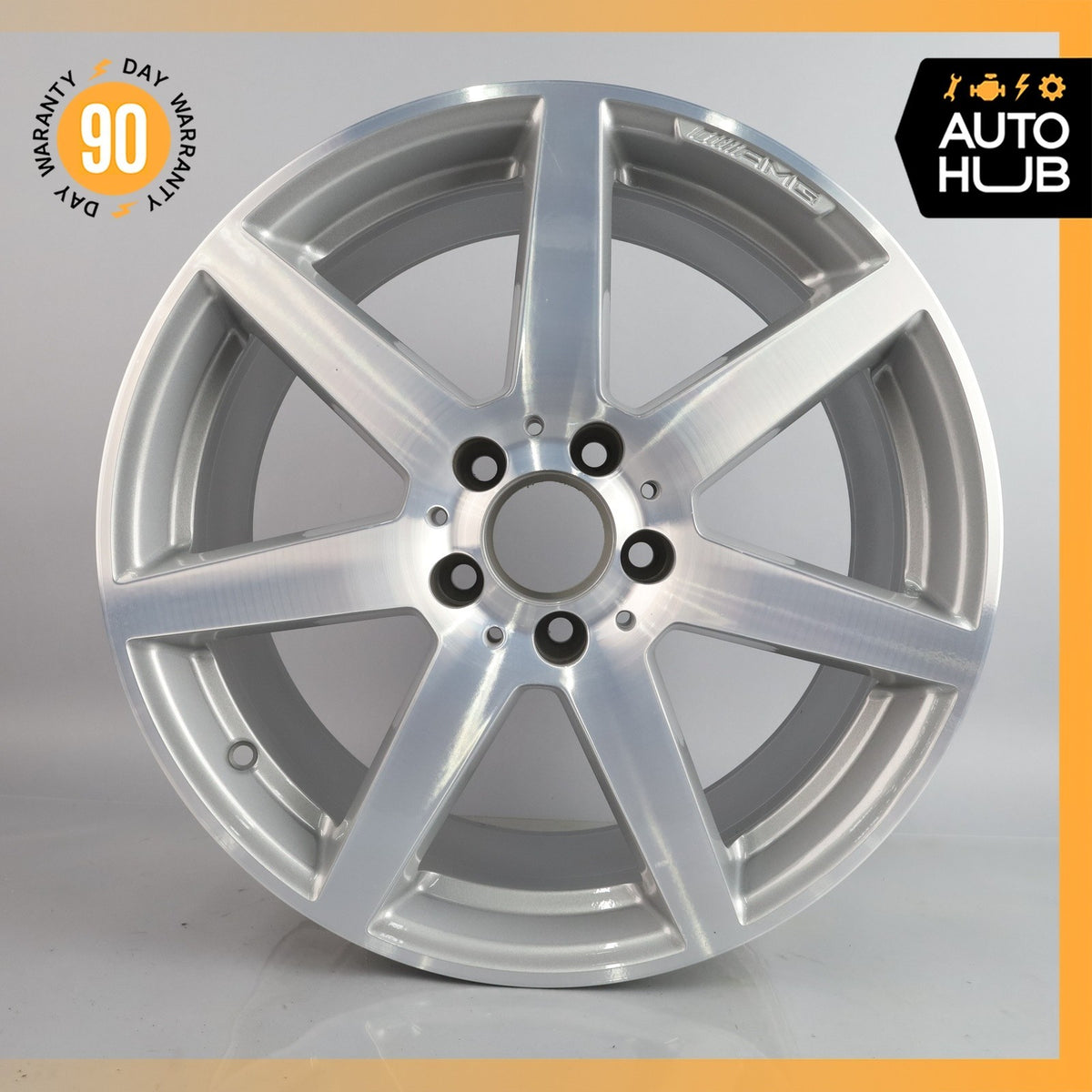 Mercedes W204 C250 C350 C300 C63 AMG Rear Wheel Rim 8.5 x 18 18" 2044019902 OEM - photo 2