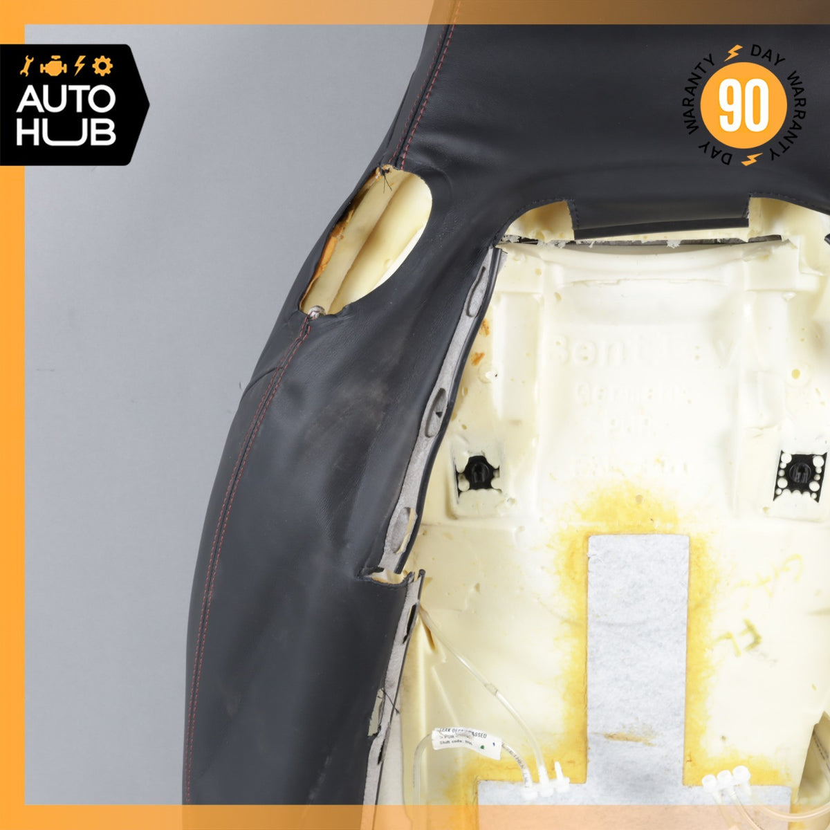 12-15 Bentley Continental GTC Front Left Driver Top Upper Back Seat Cushion OEM - photo 18
