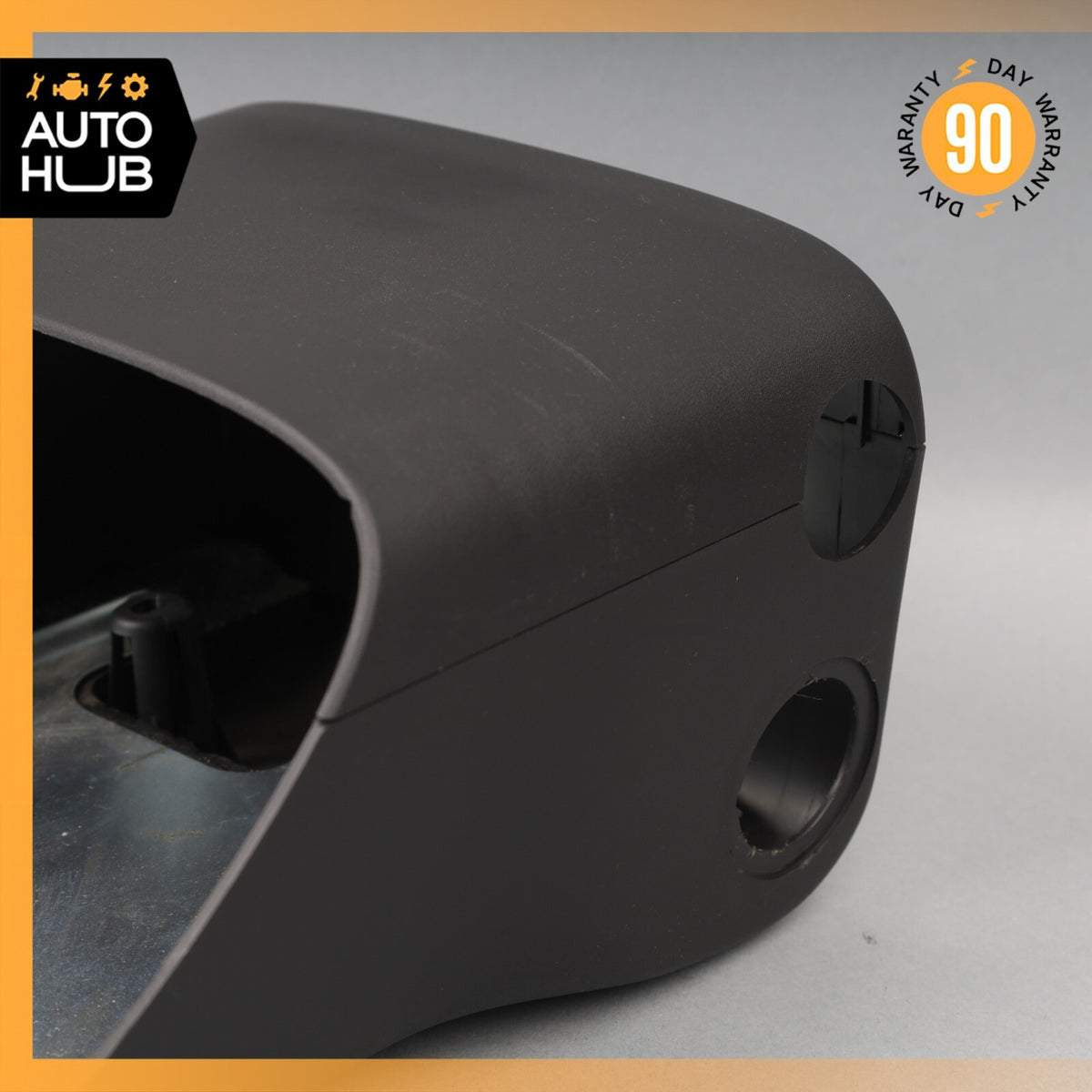 2017 Jaguar X152 F-Type R Steering Column Cover Boot Panel Black OEM - photo 6