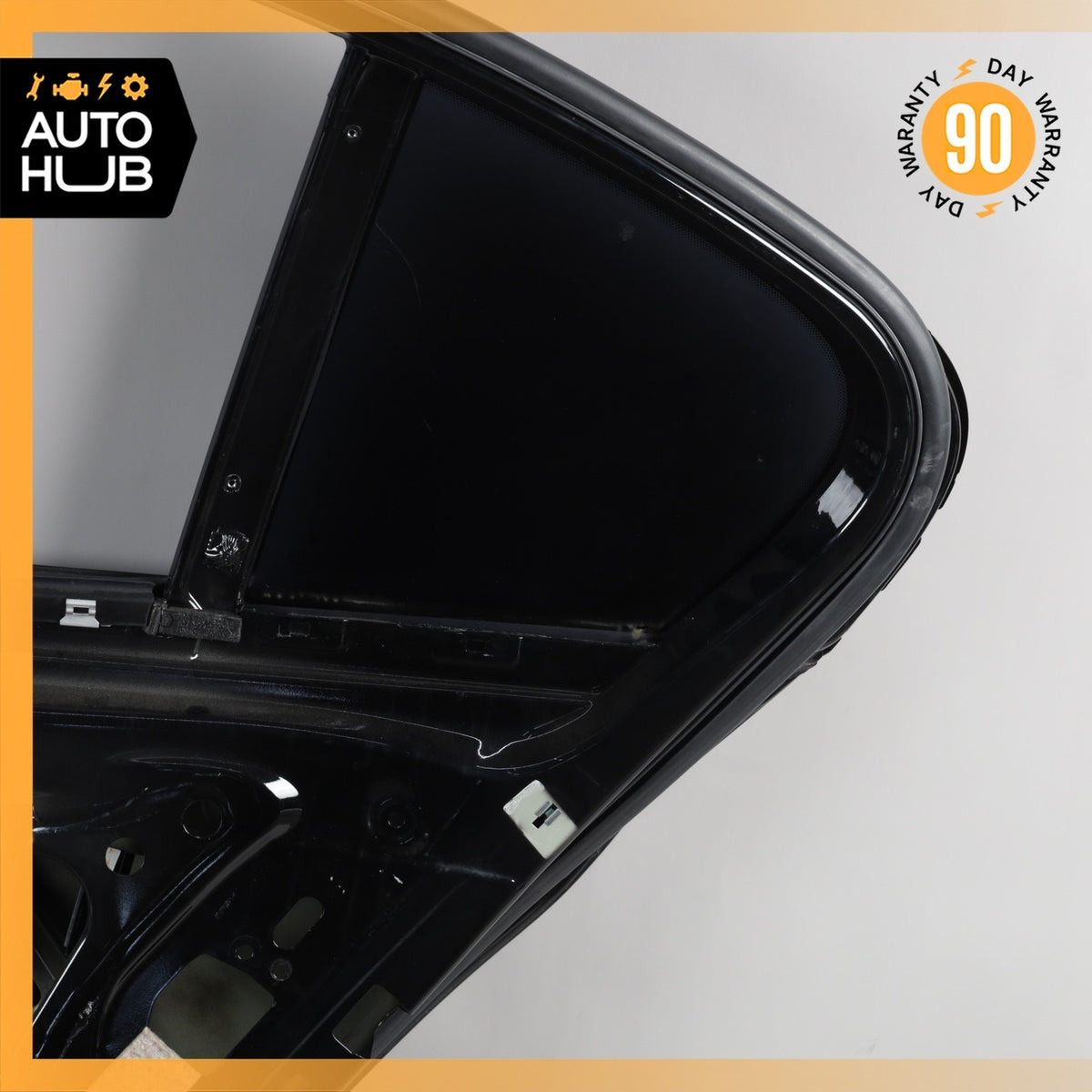 12-18 BMW F30 320i M3 Rear Right Passenger Side Door Shell Black OEM - photo 14