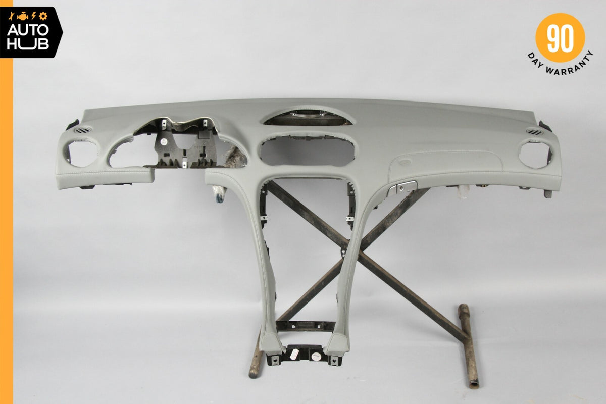 07-12 Mercedes R230 SL550 Dashboard Instrument Cover Panel Gray OEM 60k - photo 2