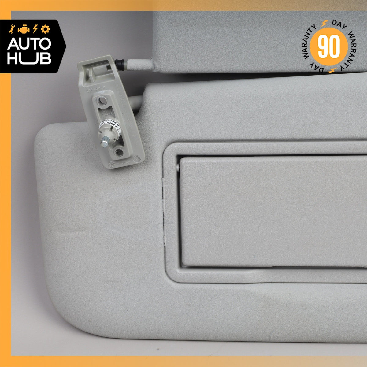 06-12 Mercedes X164 GL450 ML63 Sun Visor Sunvisor Front Left Side Gray OEM - photo 12