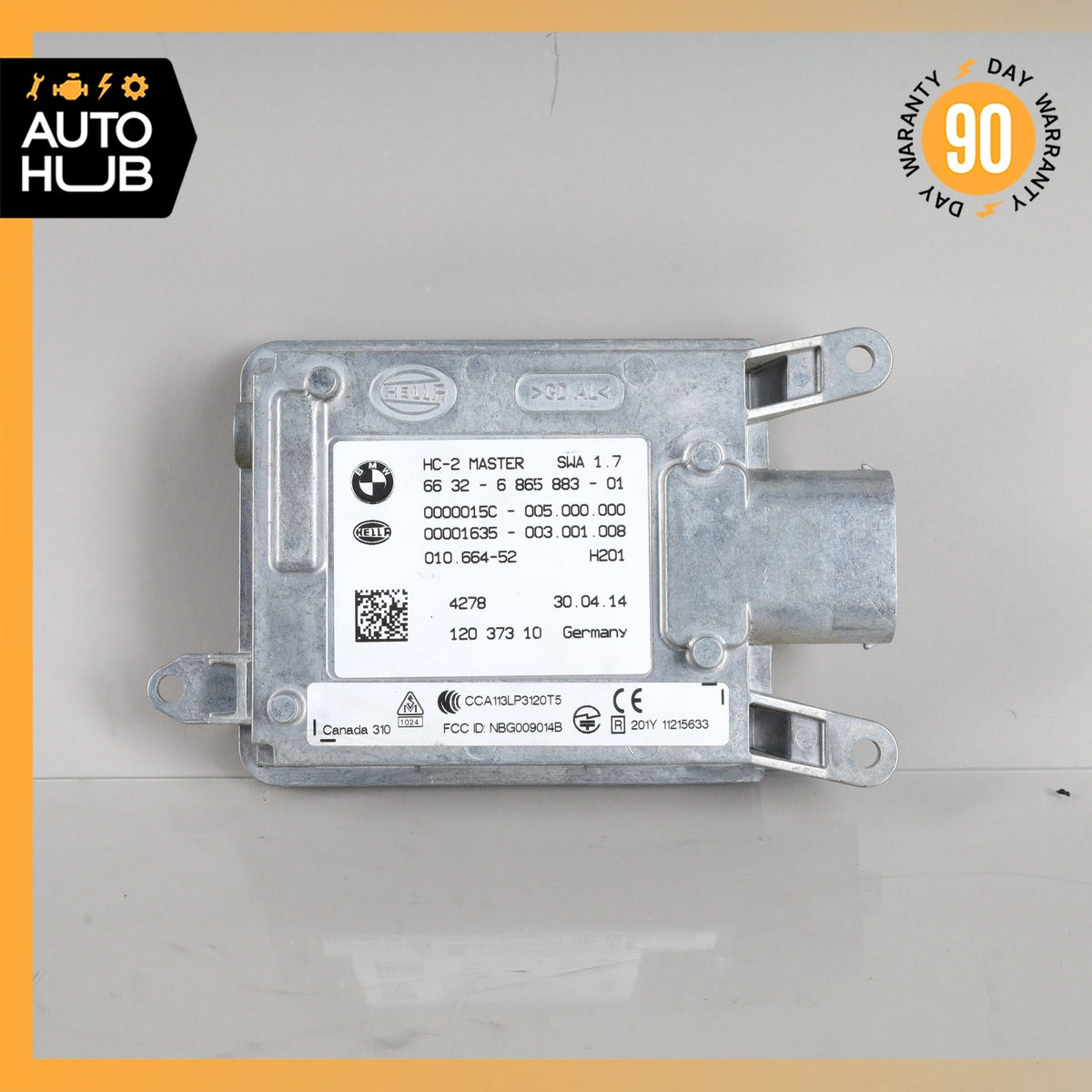 BMW F25 X3 X5 X4 Rear Left Distance Radar Blind Spot Control Module 6873289 OEM - photo 5