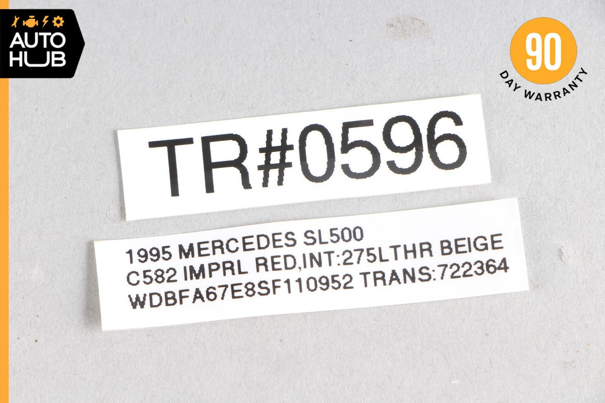 90-02 Mercedes R129 SL500 SL320 500SL ASR Skid Control Switch Button OEM - photo 9