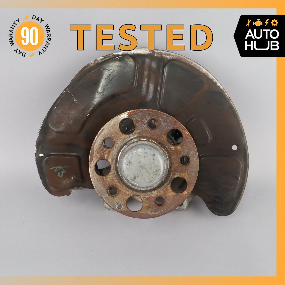 Mercedes W212 E350 RWD Front Left Driver Spindle Knuckle Hub OEM - photo 1