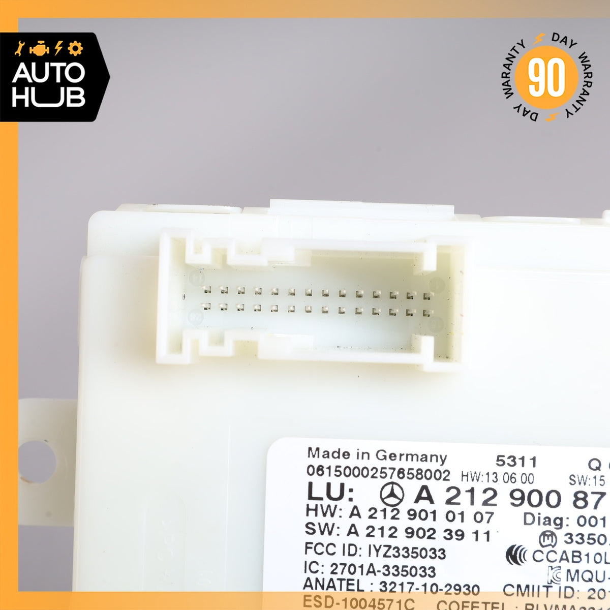 13-20 Mercedes X166 GL350 CLS400 SL550 E550 Keyless Go Entry Control Module OEM - photo 5