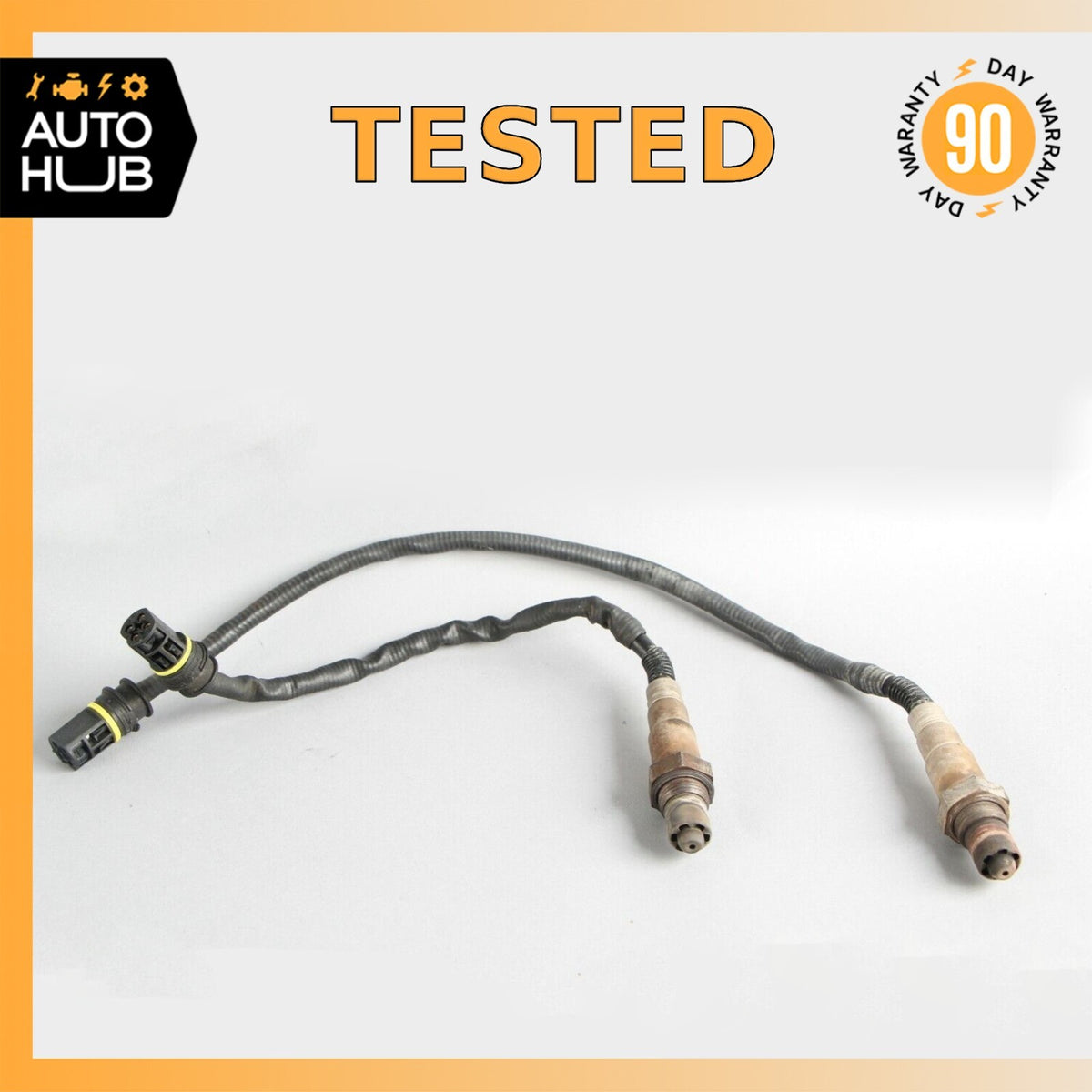 Mercedes W215 CL500 E430 Front Left or Right Oxygen Sensor Lambda Set of 2 OEM - photo 1