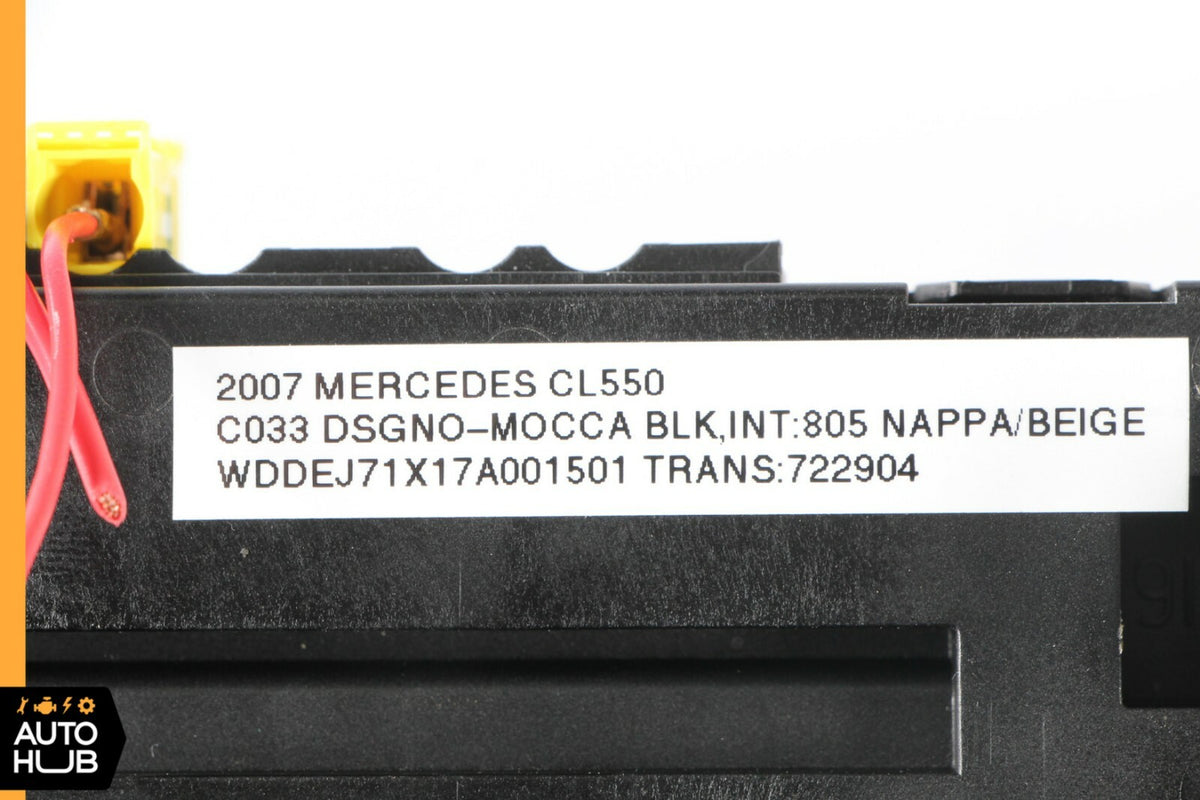 07-09 Mercedes W221 CL550 S550 S63 Rear Trunk Fuse Box 2215403250 OEM - photo 11