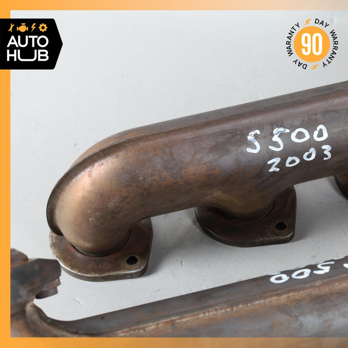 03-06 Mercedes R230 SL500 CLK500 Exhaust Manifold Right & Left Set of 2 OEM - photo 11
