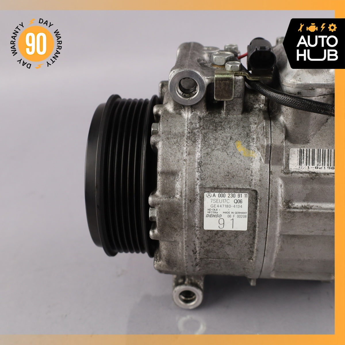 00-06 Mercedes W215 CL500 S500 A/C Air Conditioning Compressor OEM - photo 4