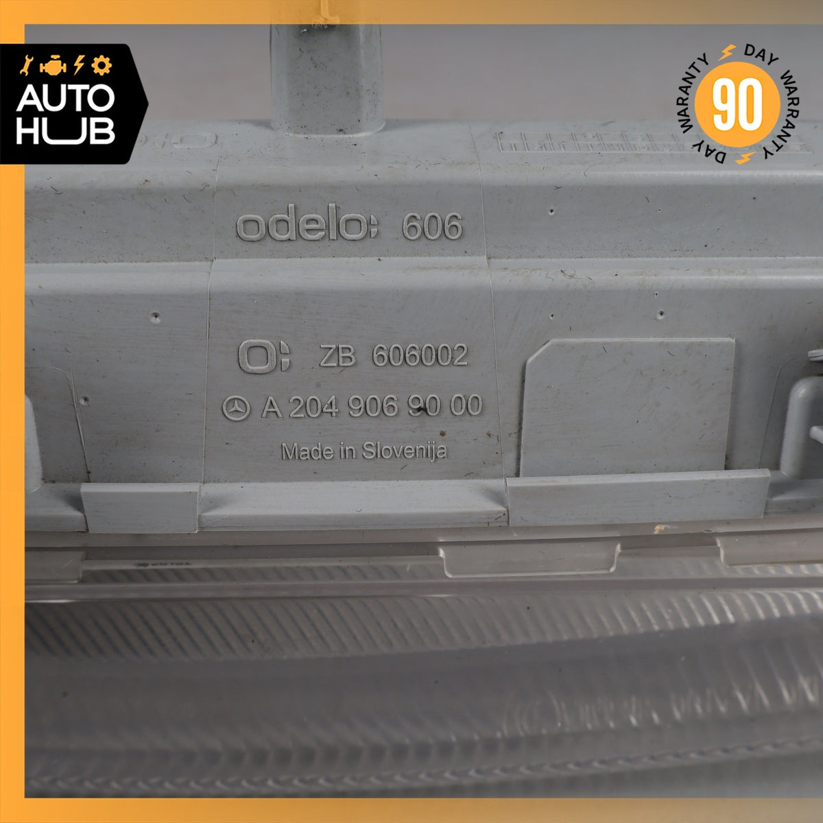 Mercedes W207 E350 Front Right Side LED Daytime Running Fog Light 2049069000 OEM - photo 8