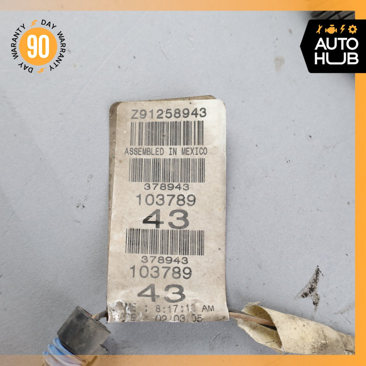 04-05 Cadillac XLR 4.6L V8 Front Headlight Wire Wiring Harness 10378943 OEM - photo 11