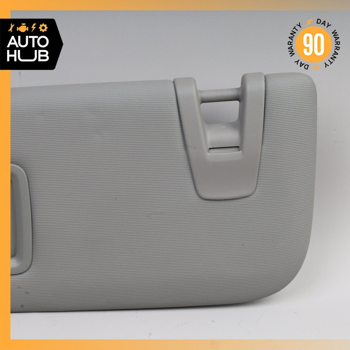 10-16 Porsche Panamera Left Driver Side Sun Visor Sunvisor Gray OEM - photo 3