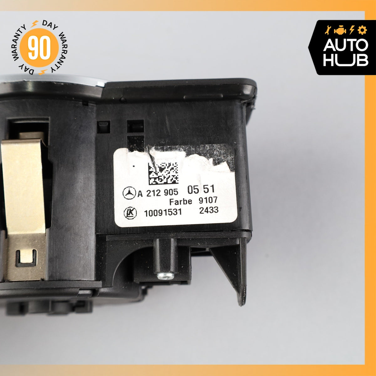 08-20 Mercedes W204 C250 SLK250 Headlight Fog Light Switch Control Module OEM - photo 8