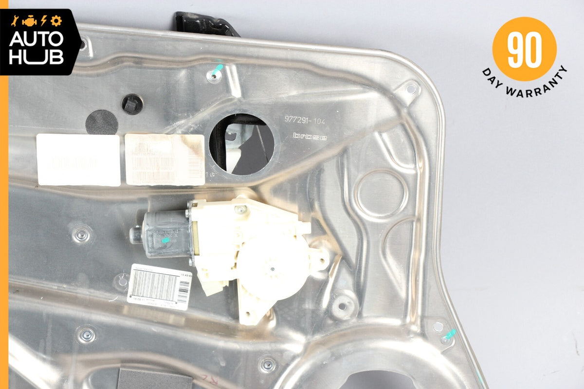 08-16 Mercedes W204 C350 C300 E400 Rear Left Driver Door Window Regulator OEM - photo 3