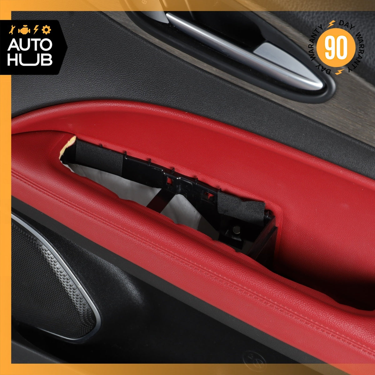 17-22 Alfa Romeo 949 Stelvio Front Right Side Interior Door Panel Red OEM - photo 8