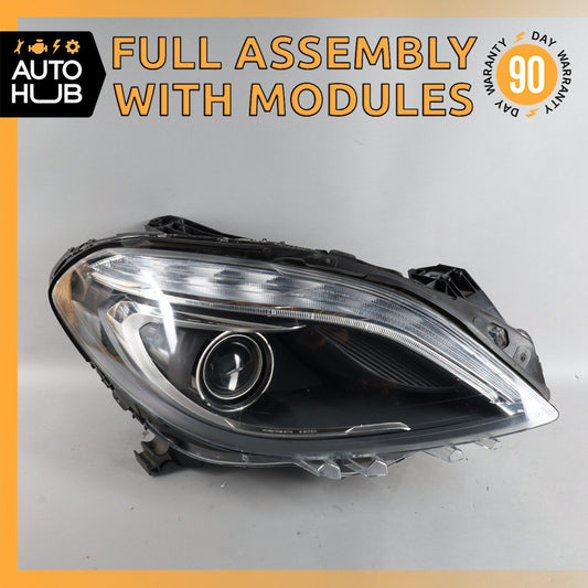14-17 Mercedes W242 B250e Right Side Headlight Lamp Bi-Xenon 2428200661 OEM 62k - photo 1