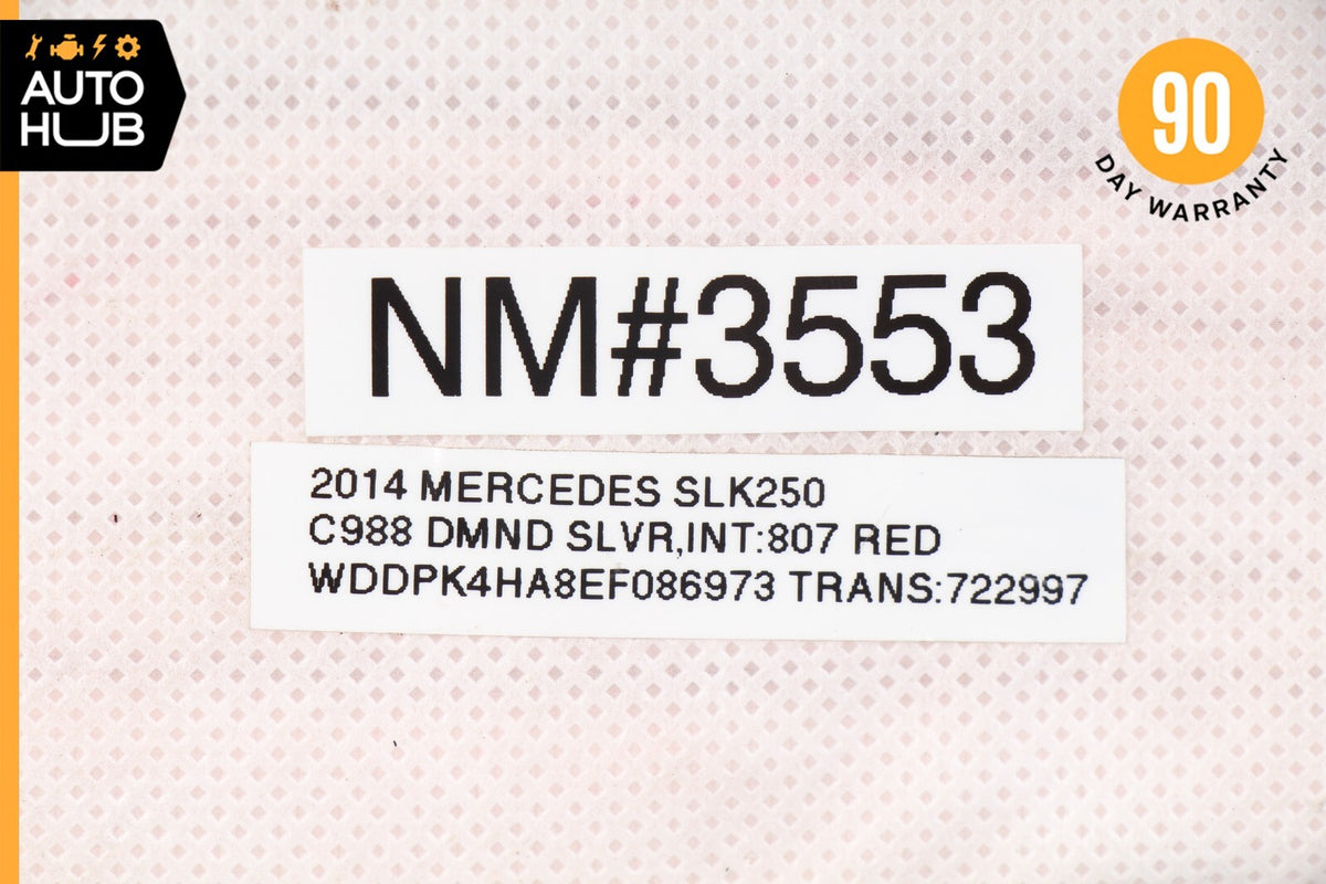 12-20 Mercedes R172 SLK250 SLC300 Door Airbag Right Passenger 1728602602 OEM 75k - photo 12