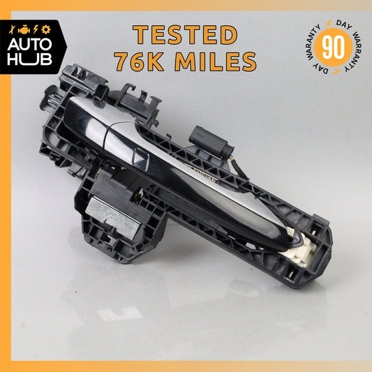 10-17 Mercedes W207 E550 Right Side Exterior Door Handle Keyless Go Black OEM - photo 1