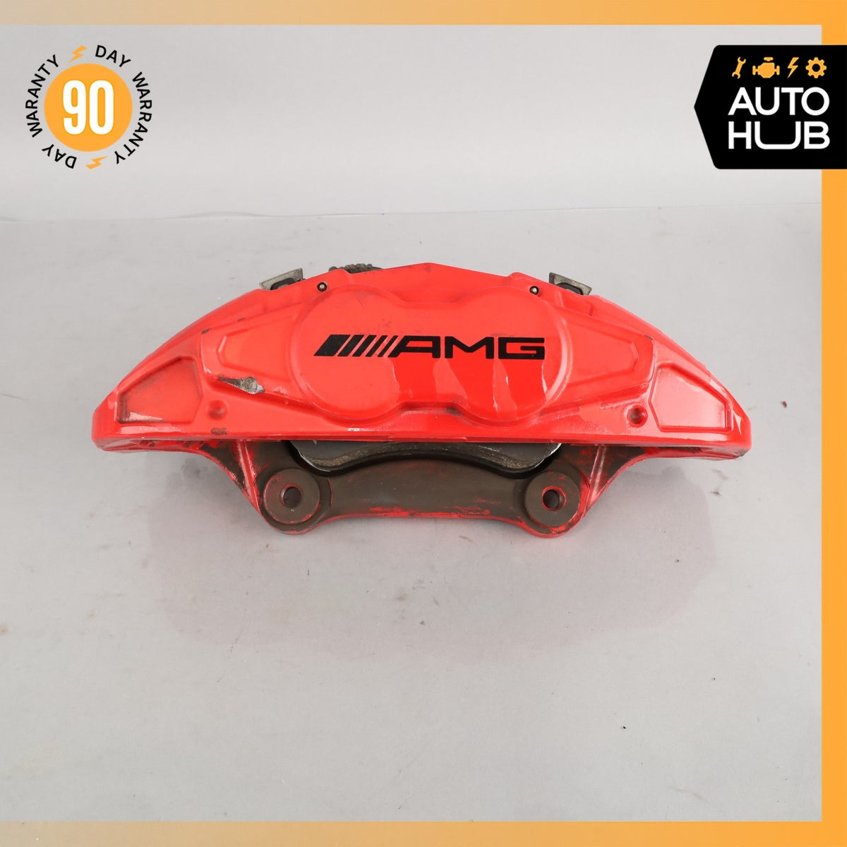 14-19 Mercedes W117 CLA45 GLA45 AMG Front Left & Right Brake Calipers Set OEM - photo 4