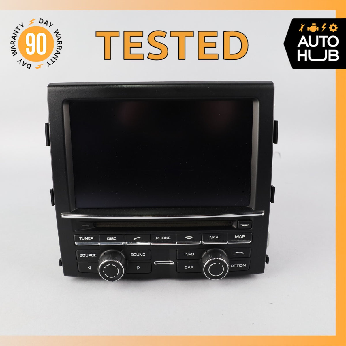 11-16 Porsche Cayenne 958 Turbo Command Head Unit Navigation Radio OEM - photo 1