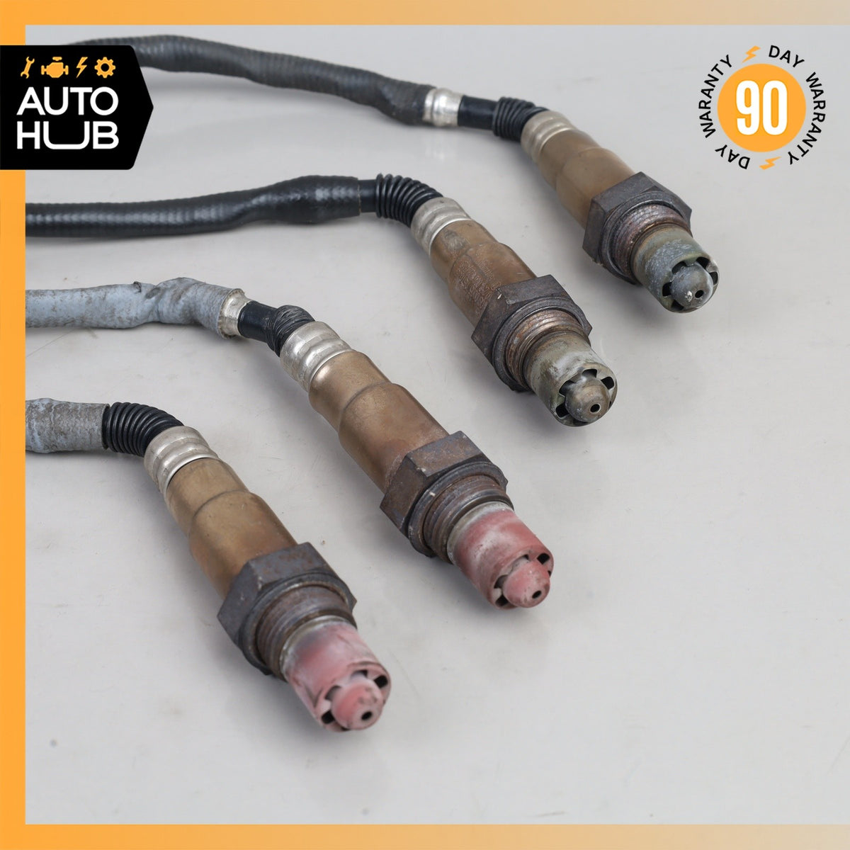 03-08 Mercedes R230 SL500 SL55 AMG Oxygen O2 Sensor Lambda Set of 4 OEM - photo 10