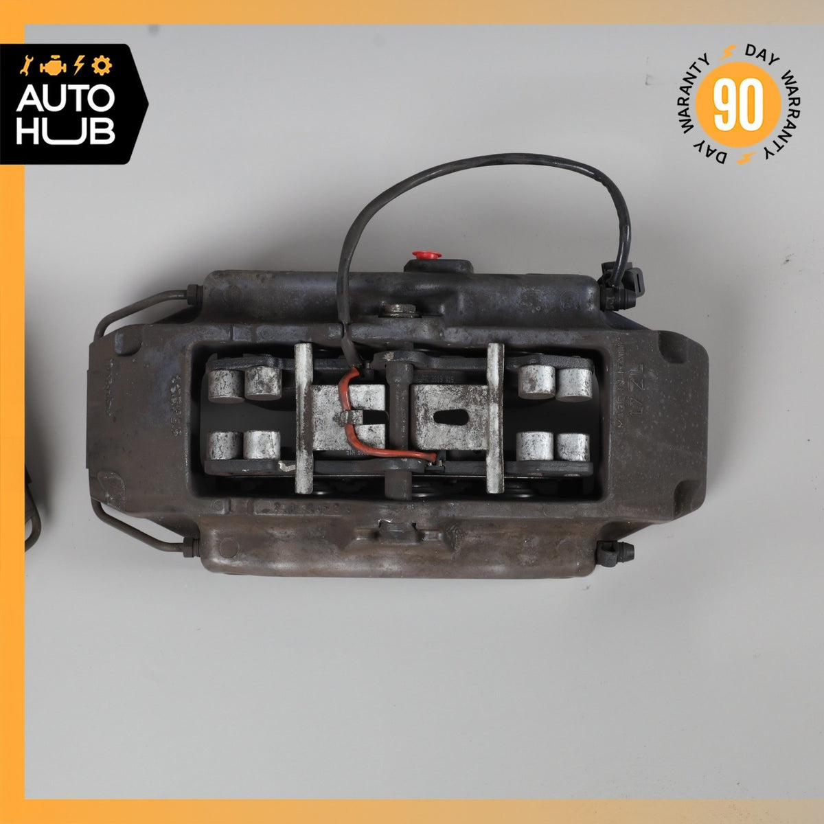 04-10 Porsche Cayenne 955 Front Left & Right Brake Caliper Set OEM - photo 8