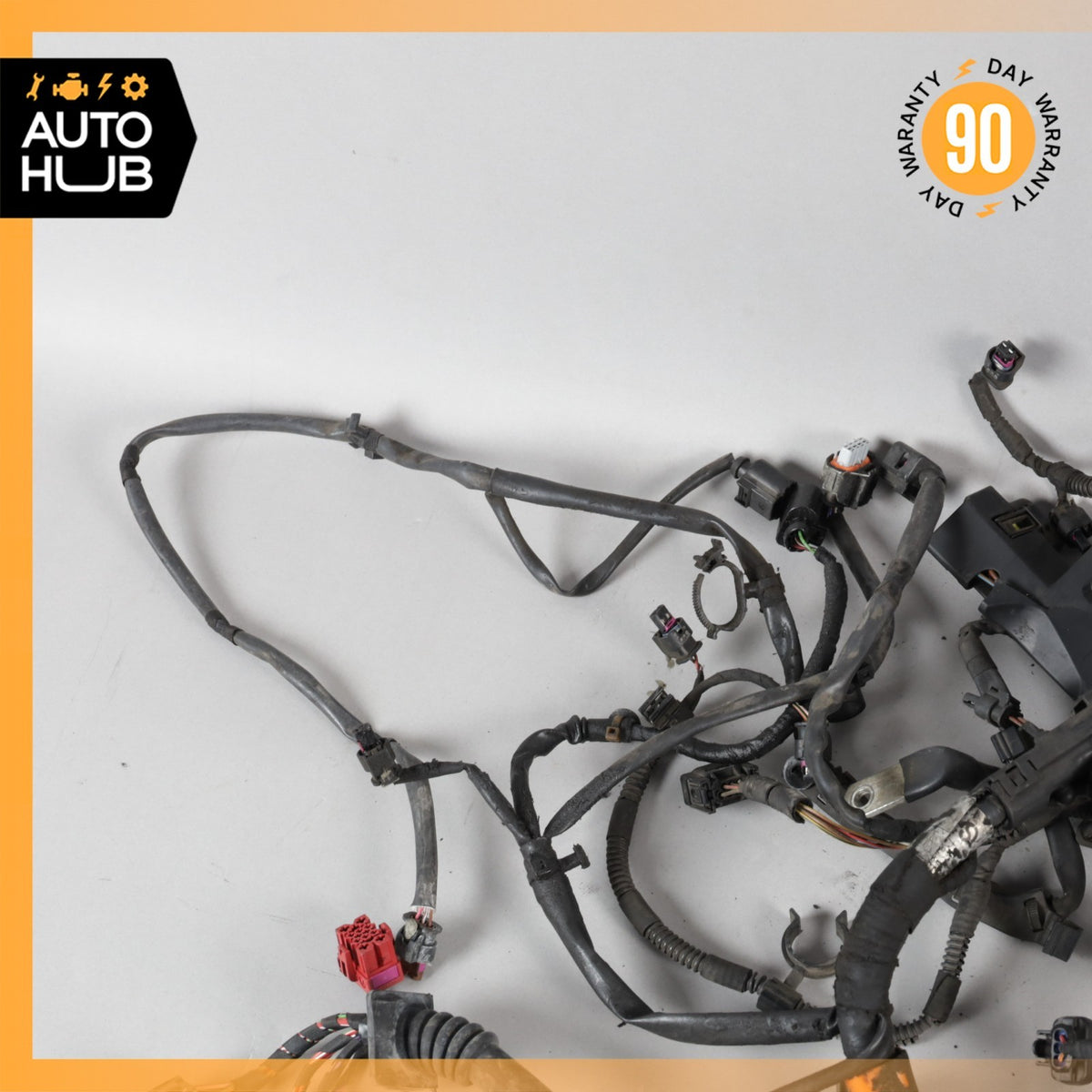 15-16 Porsche Cayenne 958 S 3.6L V6 Engine Motor Wire Wiring Cable Harness OEM - photo 7