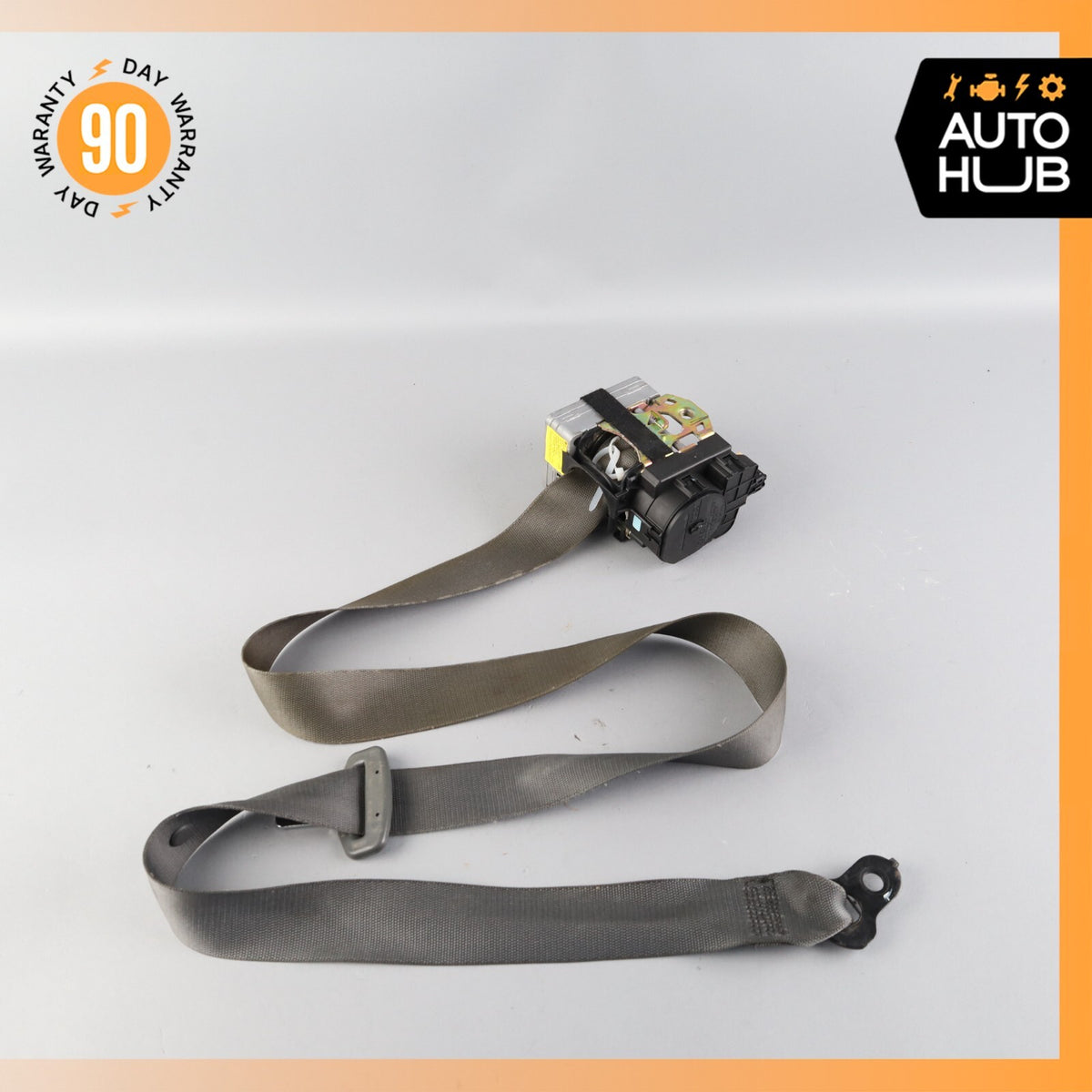 03-06 Mercedes R230 SL500 SL55 Left Driver Side Seat Belt Retractor Charcoal OEM - photo 10