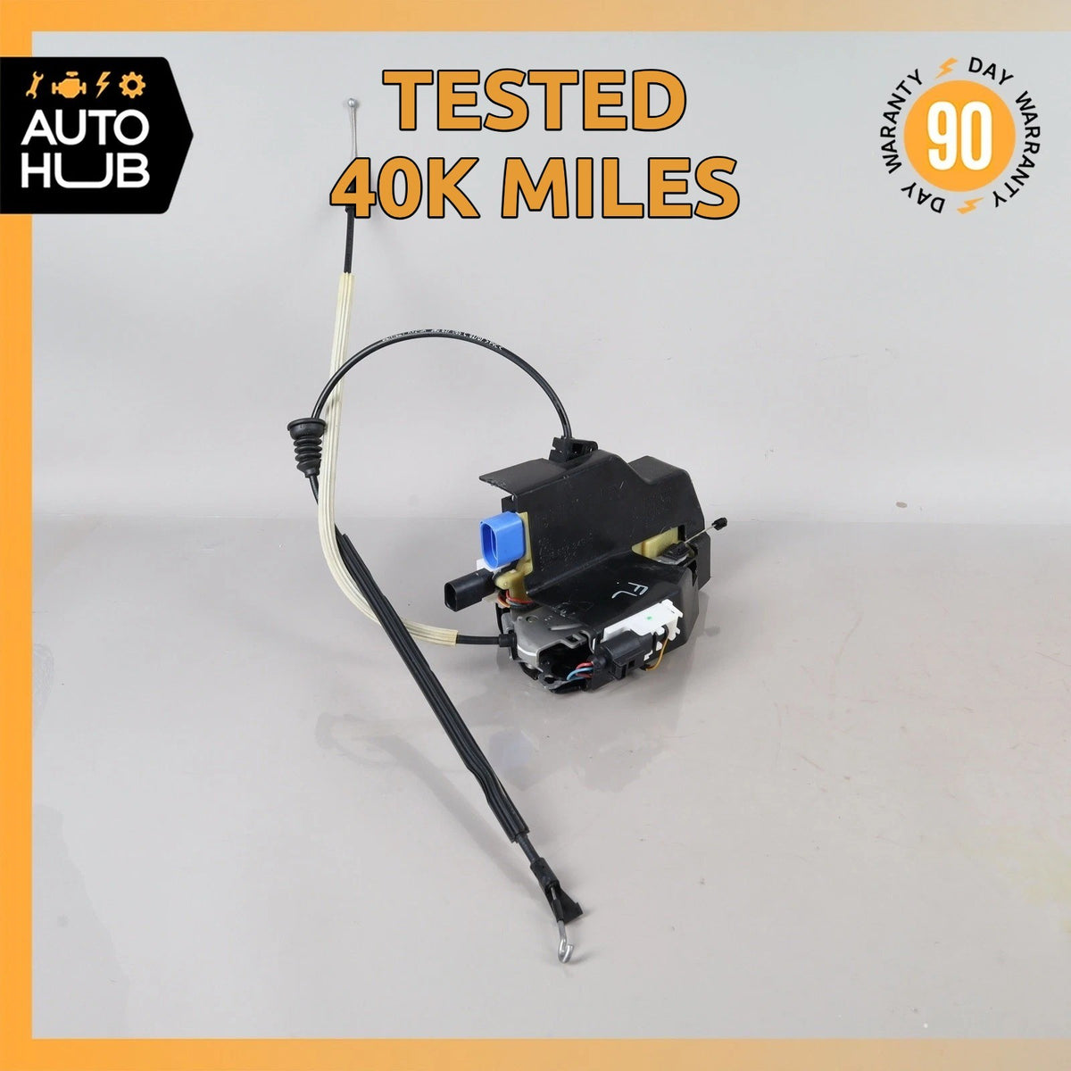 03-13 Bentley Continental GTC Front Left Door Lock Latch Keyless Go OEM 40k - photo 1