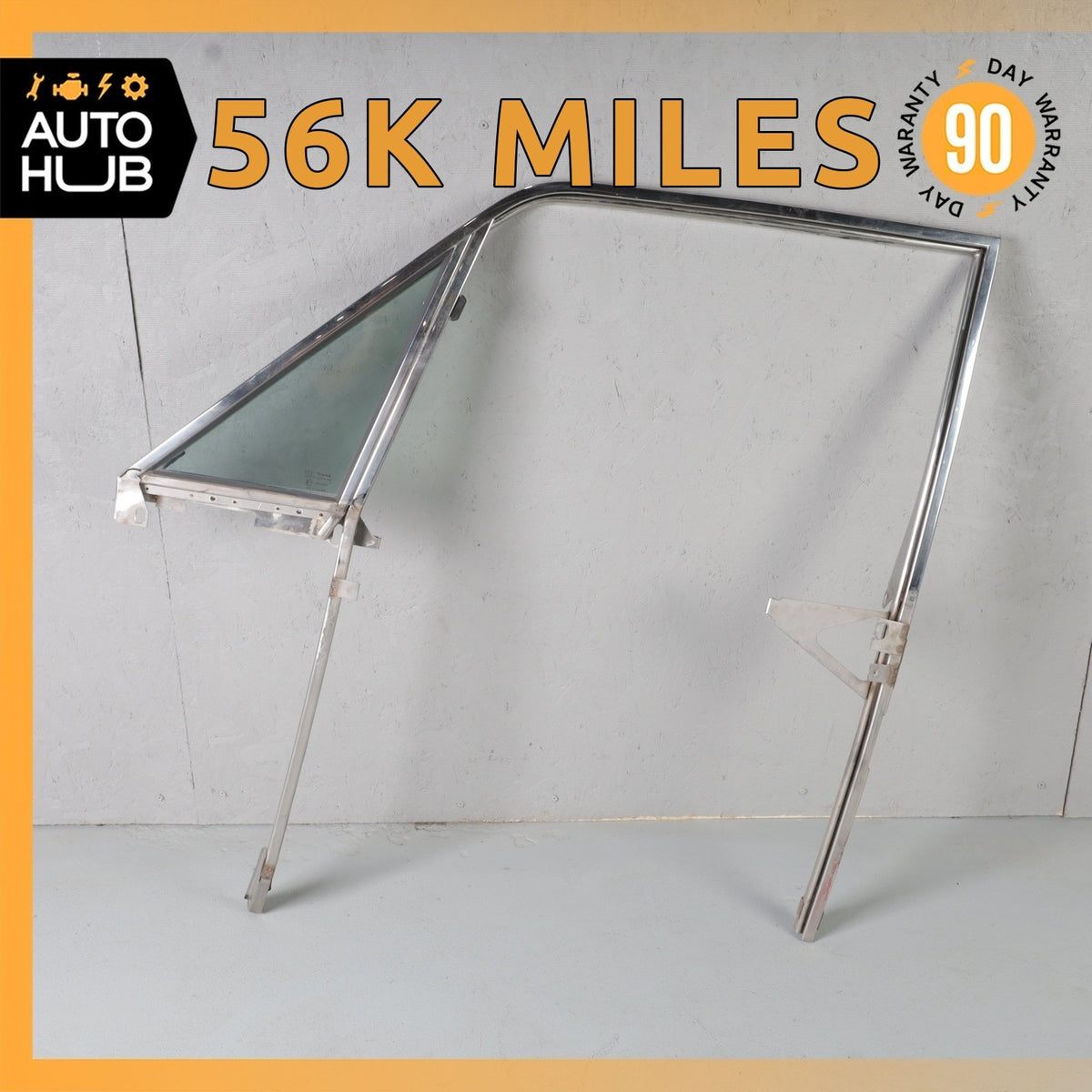 Bentley Eight Rolls Royce Silver Spur Front Left Door Window Molding Frame OEM - photo 1