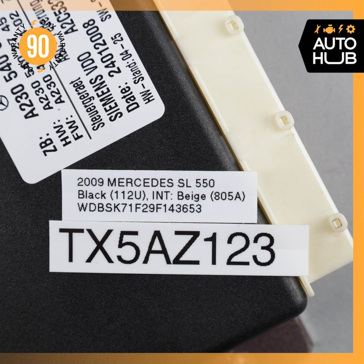 07-12 Mercedes R230 SL550 SL55 Suspension ABC Active Body Control Module OEM - photo 9