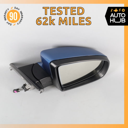 10-14 BMW E71 X6M Right Rear View Door Mirror Blue w/ Camera 7282786 OEM 62k - photo 1