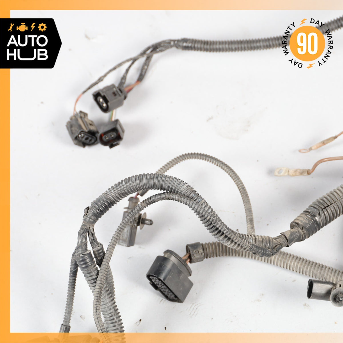 11-14 Porsche Cayenne 958 VR6 Right Passenger Side Engine Bay Wiring Harness OEM - photo 9