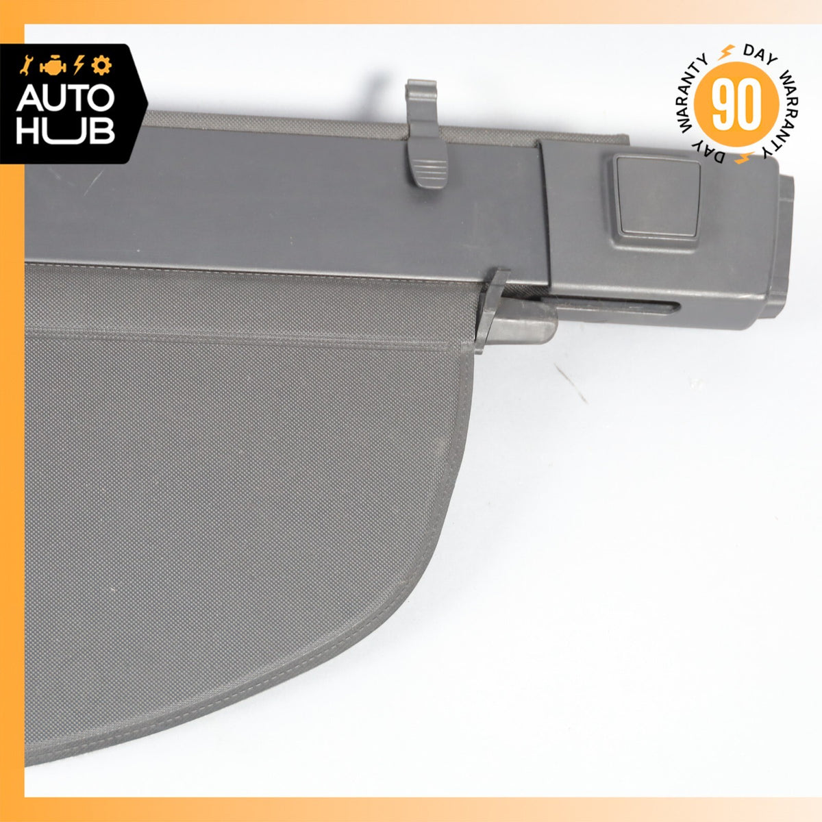 11-18 Porsche Cayenne 958 Rear Trunk Cargo Shade Cover Black OEM - photo 5