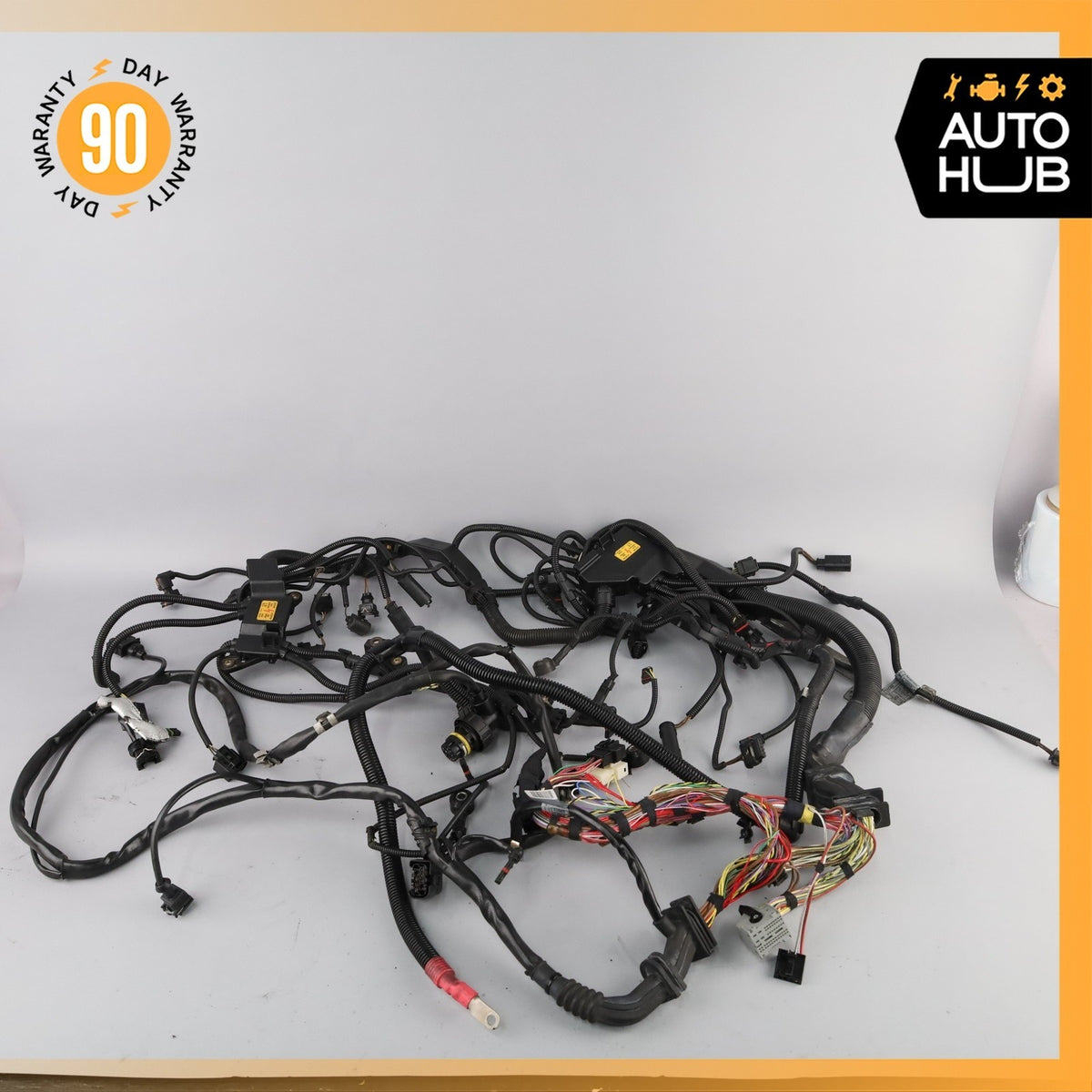 10-11 BMW E70 X5 X6 N63 4.4L V8 Engine Motor Wire Wiring Harness 7601309 OEM - photo 2