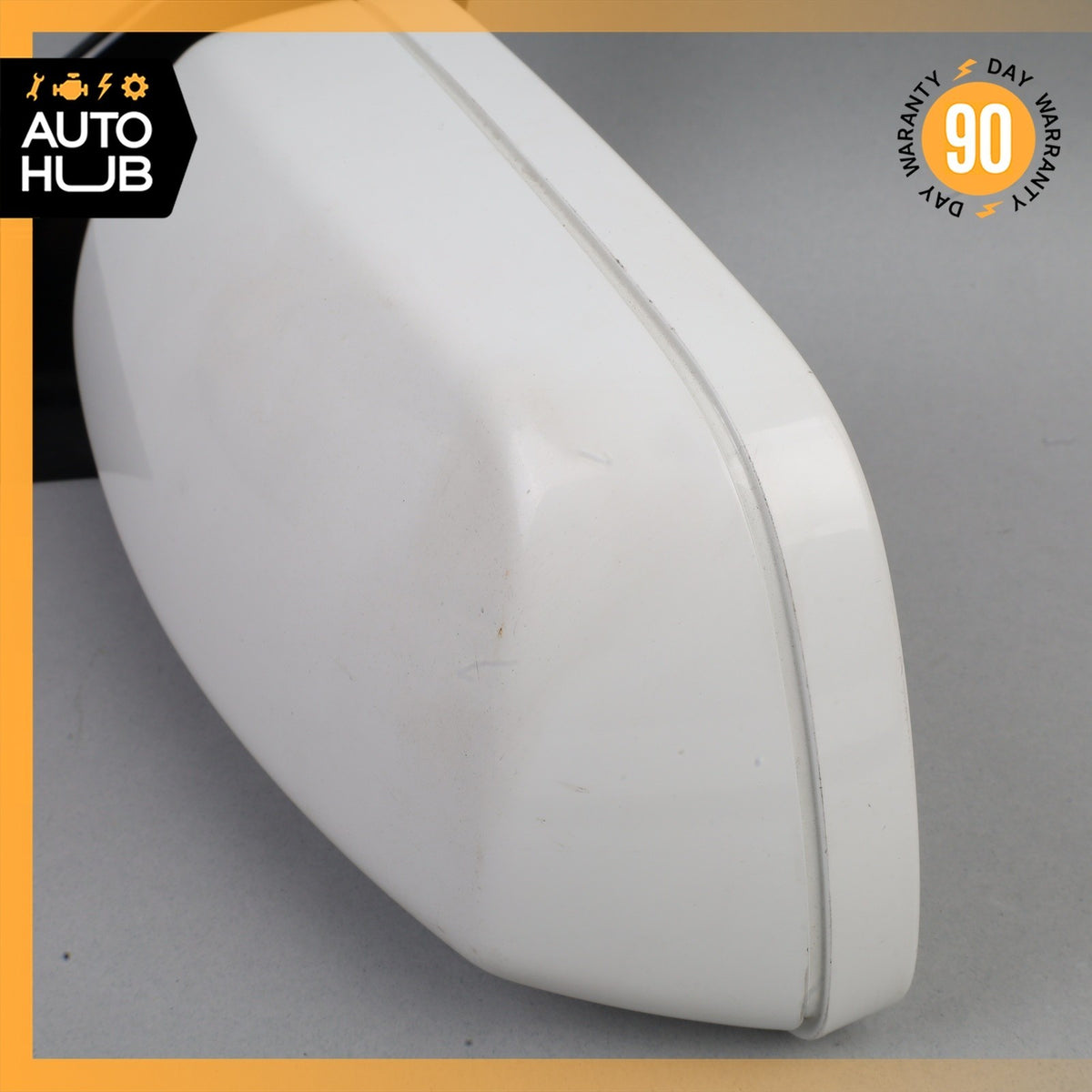 06-10 BMW E64 650i Left Driver Side Rear View Door Mirror Alpine White OEM 65k - photo 5
