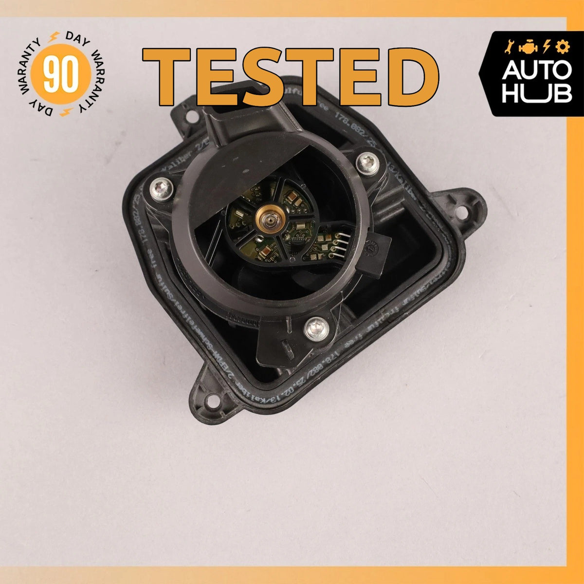 Mercedes W207 E550 E350 Headlight LED Right Side Fan Motor OEM - photo 1