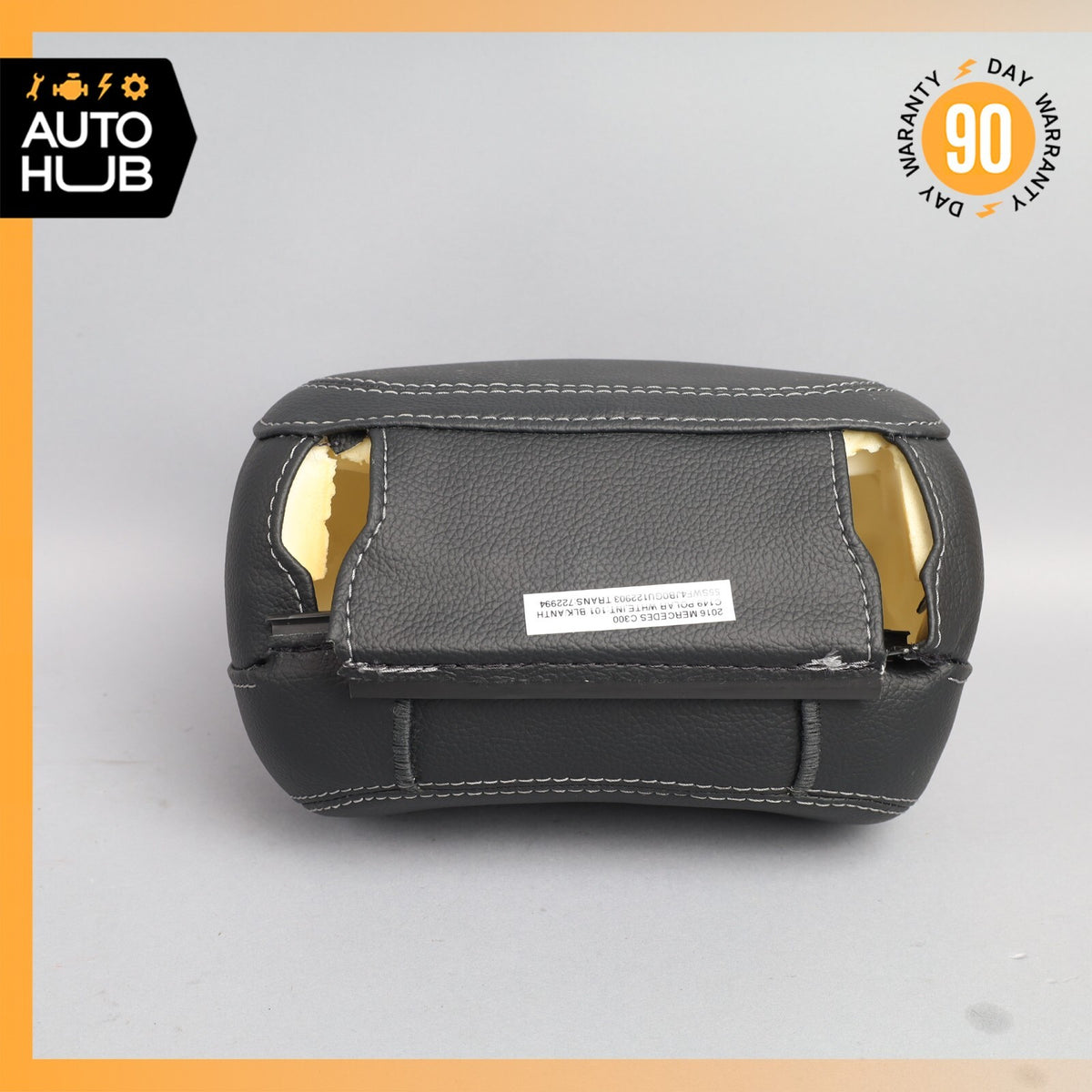 15-20 Mercedes W205 C300 C400 Front Seat Cushion Headrest Head Rest OEM 69k - photo 8