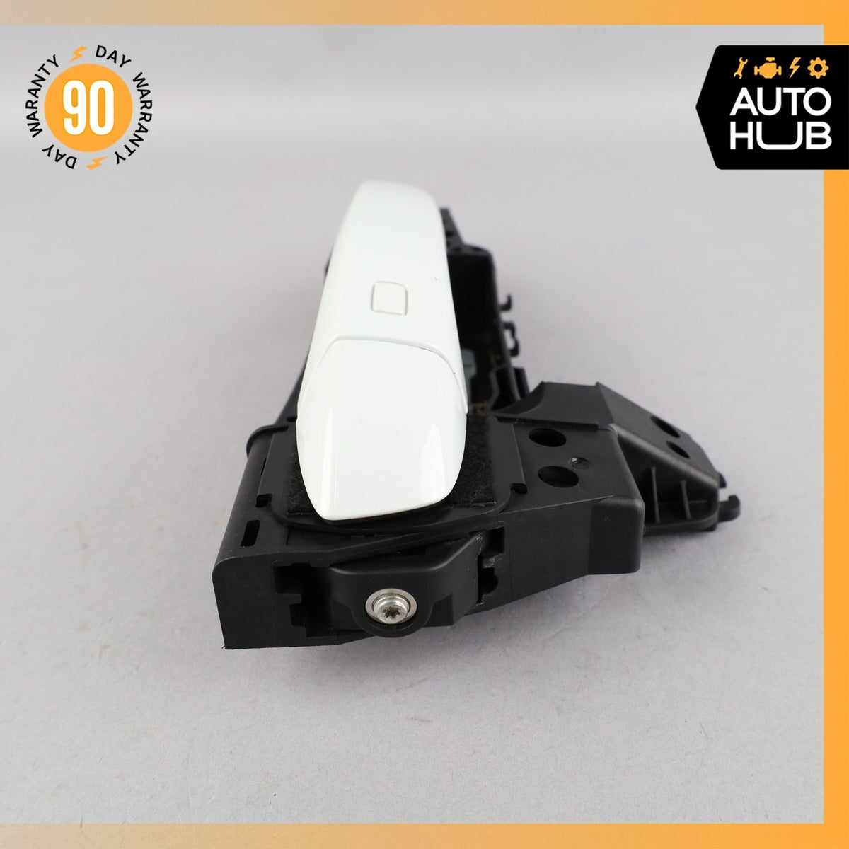17-19 Audi 4M Q7 Right Passenger Side Exterior Door Handle White OEM 87k - photo 10