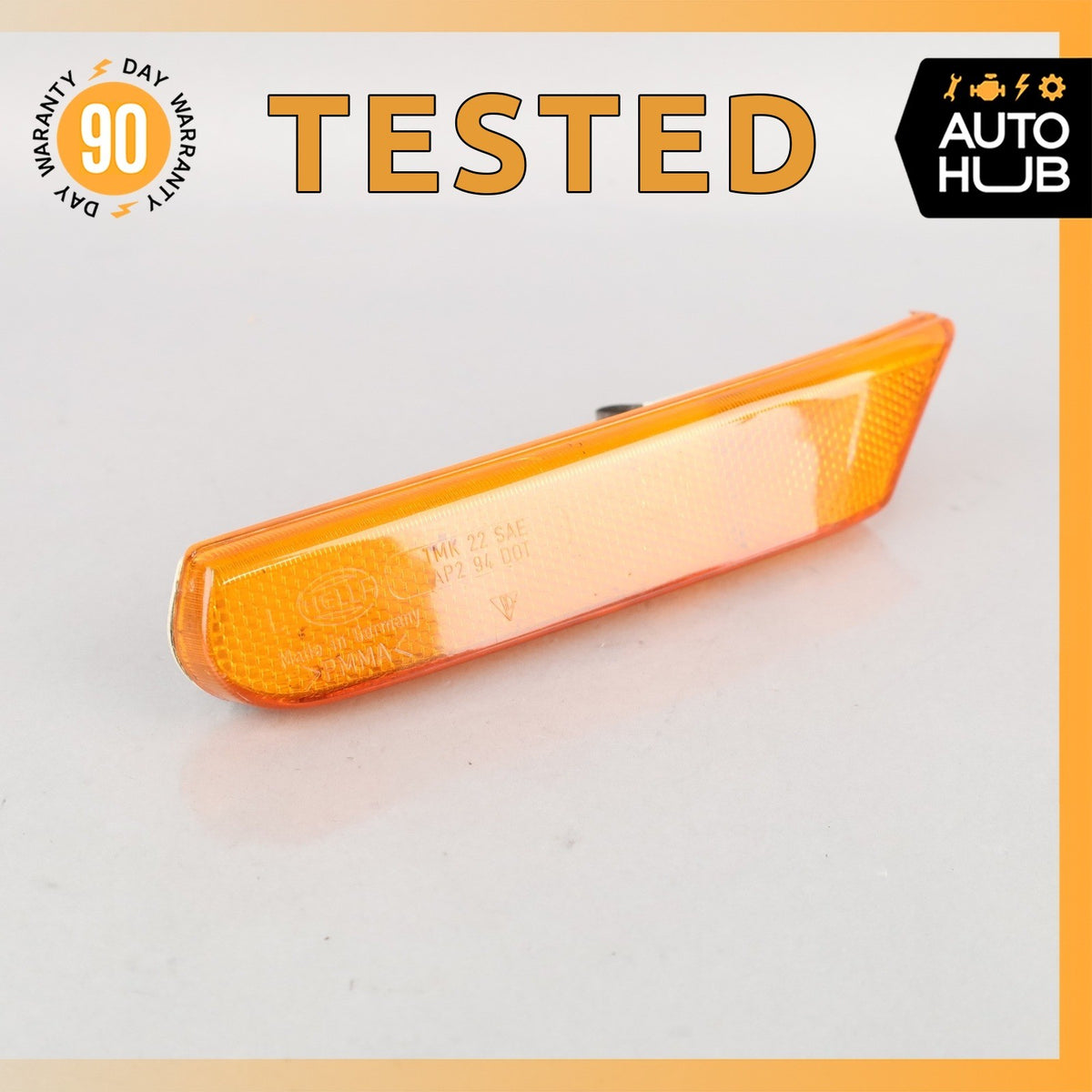 Porsche Boxster 986 Front Left Bumper Side Marker Light Lamp 99663103701 OEM - photo 1