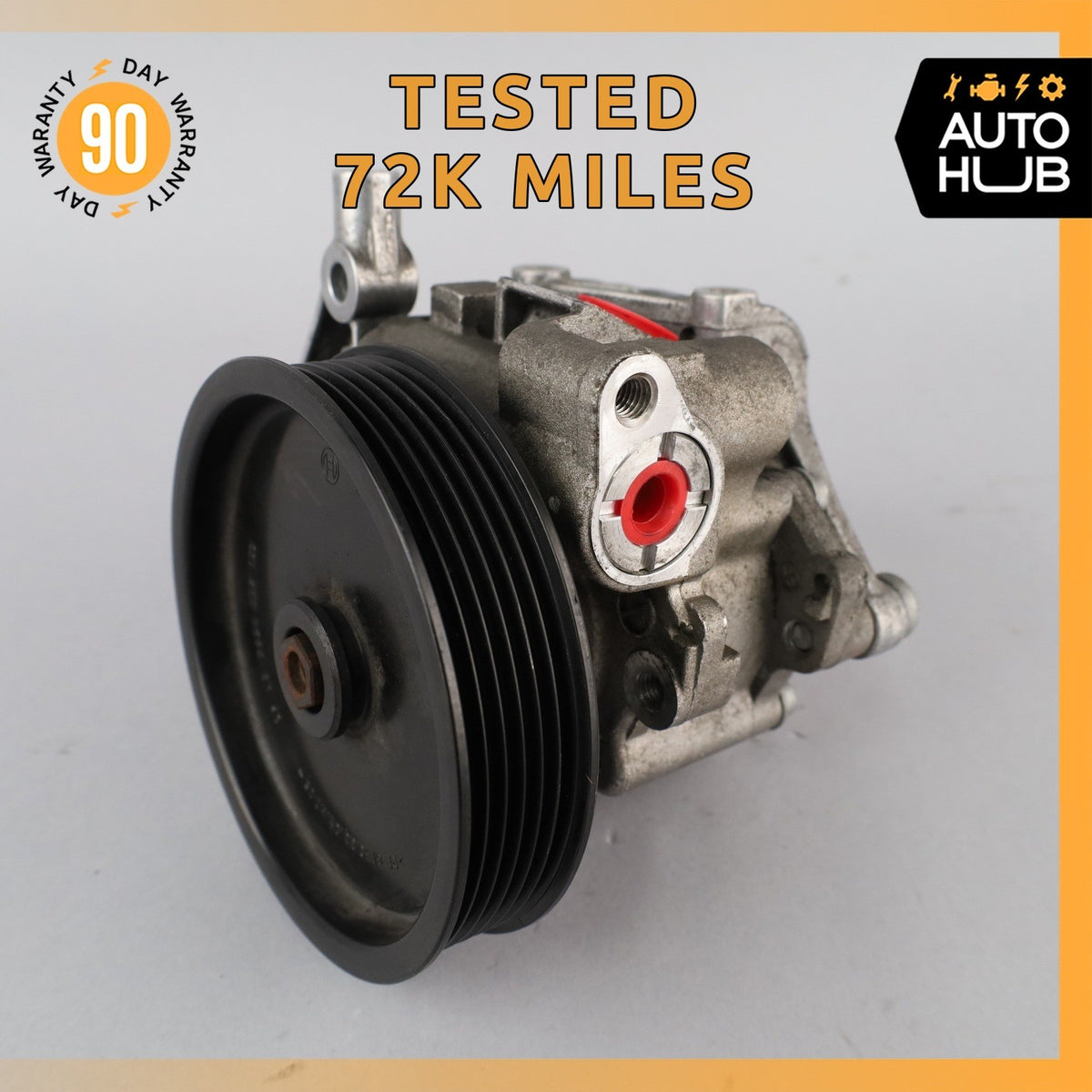 10-17 Mercedes W207 E350 E400 M276 Power Steering Pump 0064666301 OEM 72k - photo 1