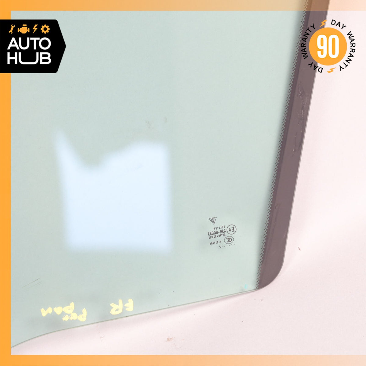 10-16 Porsche Panamera 970 Hybrid S Door Window Glass Front Right Side OEM 89k - photo 14