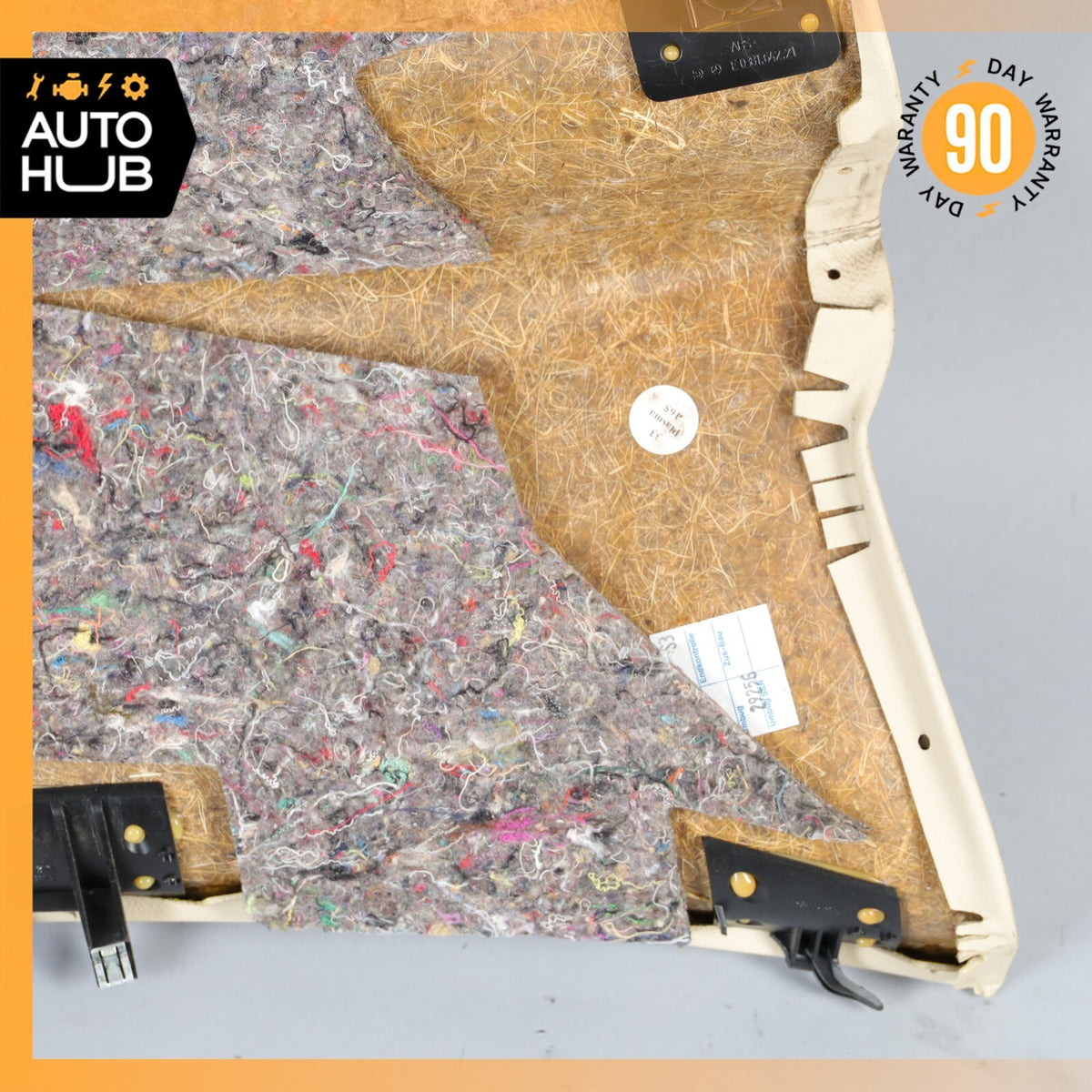 07-12 Mercedes R230 SL550 SL55 AMG Rear Left Side Interior Trim Panel Beige OEM - photo 10