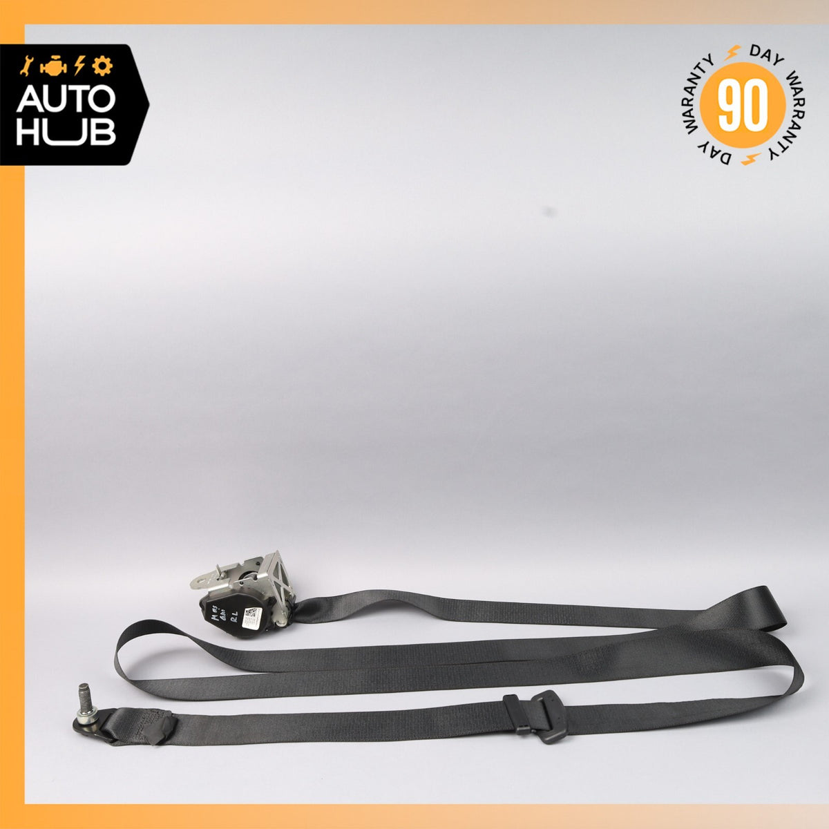 14-22 Maserati Ghibli M157 Rear Left or Right Side Seat Belt Black OEM - photo 7