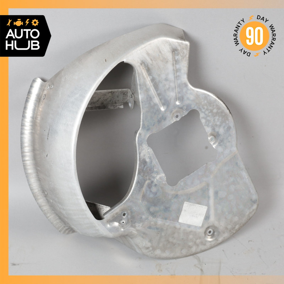 12-16 Aston Martin DB9 DBS Front Left Brake Dust Shield 8D332K005AC OEM 22k - photo 2