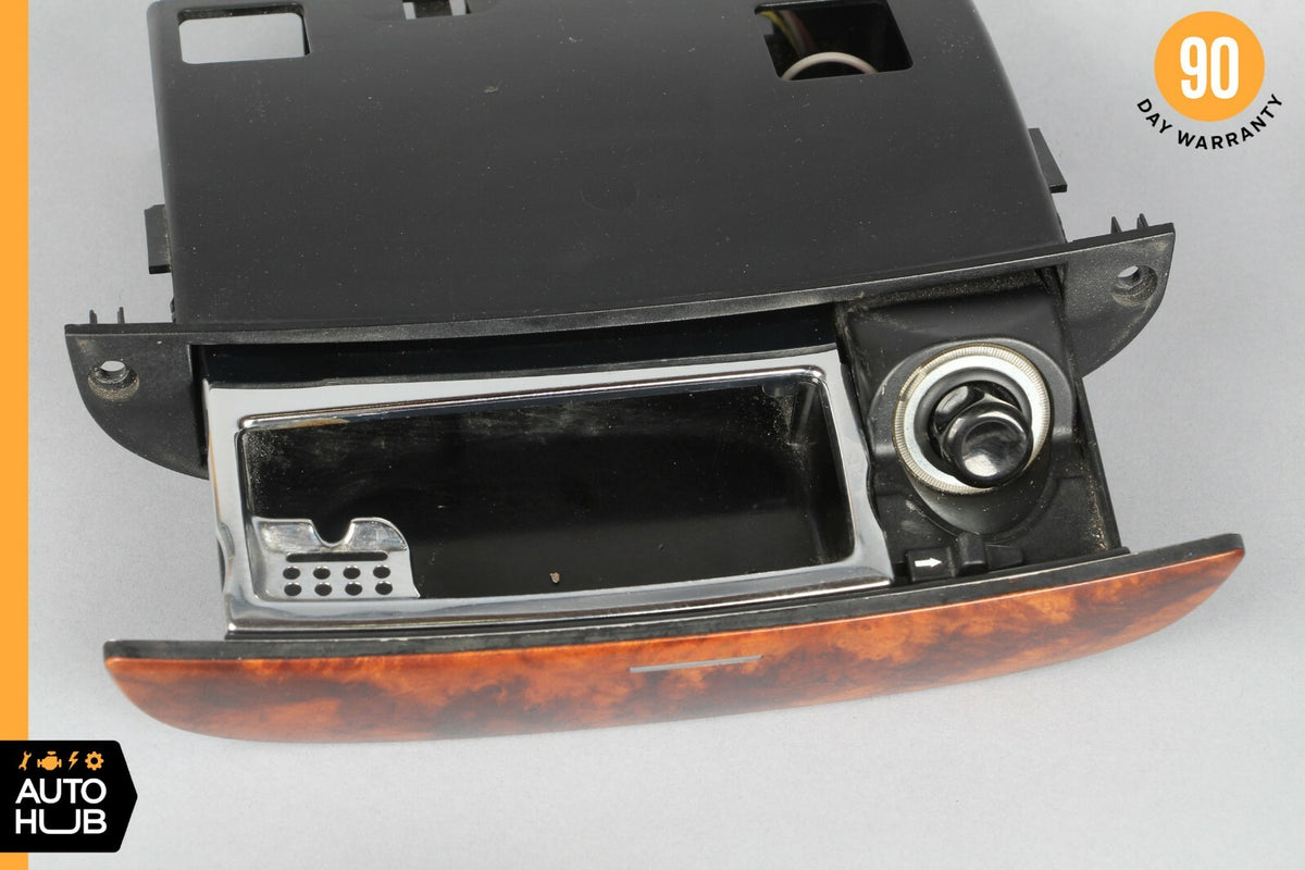 03-06 Mercedes W220 S600 S500 Center Console Trim Bezel Set Wood OEM - photo 9